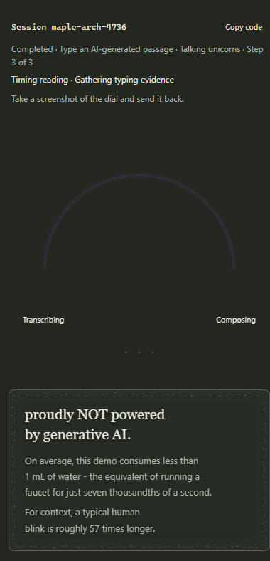 Kestrel demo screenshot