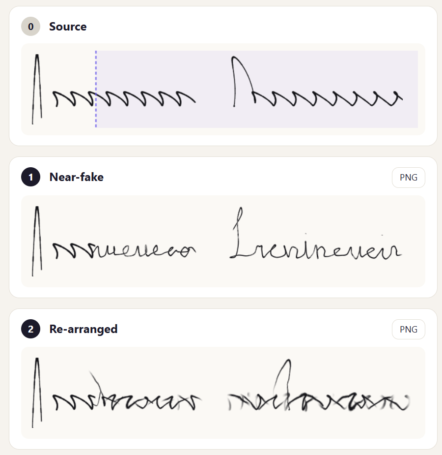 Vesper Writing example
